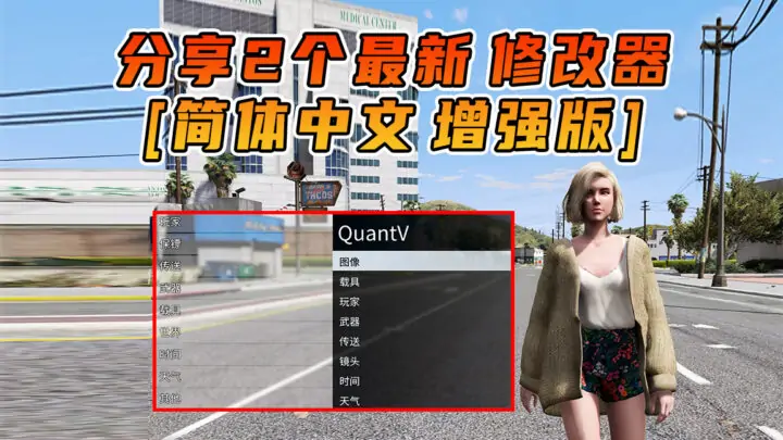 图片[3]_更新日期 2025年04月22日：v1.70《GTA5》增强版 分享2个修改器 [ NT – QV ] 共用版 [简体汉化]_单机乐_GTAMOD整合版_游戏网